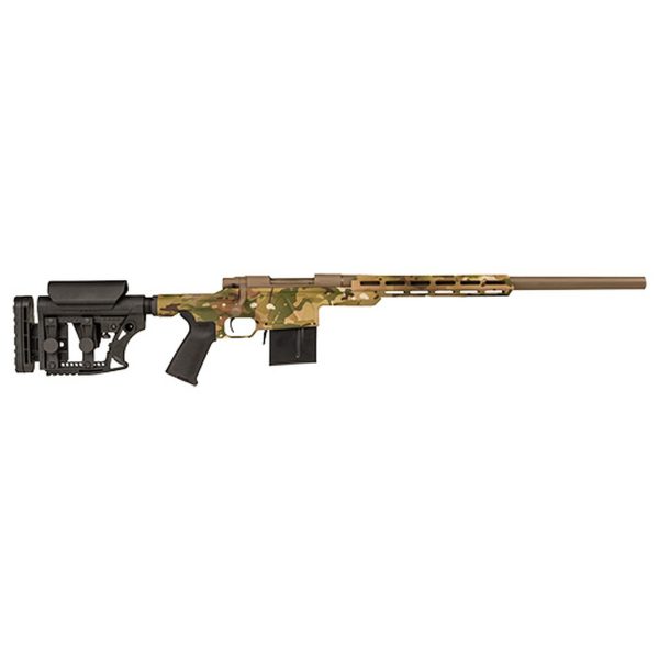 Howa HCR Rifle, 6.5 Creedmoor, 24" Heavy Barrel, 10rd, Multicam/FDE Cerakote