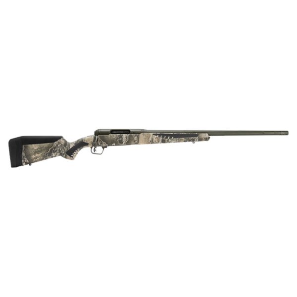 Savage 110 Timberline, 7MM Rem Mag, 24" Threaded Barrel, OD Green Cerakote Finish, Realtree Excape, AccuTrigger, 3Rd