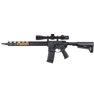 Sig Sauer, M400 TREAD, Semi-automatic, 223 Rem, 556NATO, 16" Stainless Barrel, Magpul SL-K Stock, M-Lok Handguard, Black, 3.5-10x42mm SIERRA 3 BDX Rifle Scope, 1 Mag, 30Rd