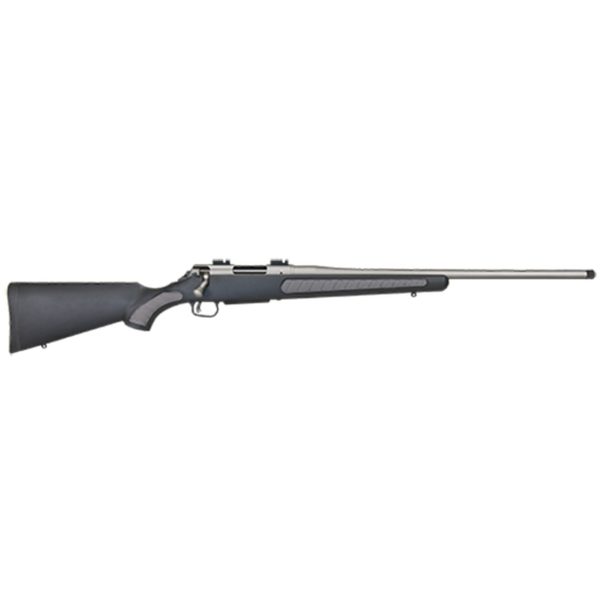 Thompson Center Venture II 223 Rem-5.56mm, 22" Black Gray Panels Silver Weather Shield Right Hand, 3rd