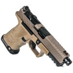 ZEV OZ9 Compact 9mm Flat Dark Earth Black Polymer Grip 19rd Mag