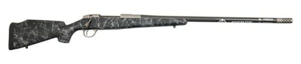 Fierce CT EDGE, .30 Nosler, Ti Action, 26" Carbon Barrel, Ti Muzzle Brake, Black Stock, Gray Web