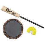 Hunter's Specialties Raspy Old Hen Slate with Carbon Striker Includes Premium Flex Raspy Old Hen Diaphragm Call