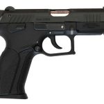 Bersa S/D 9mm 3.7" Barrel, Black Interchangeable Backstrap Grip Black Pistol, 15rd