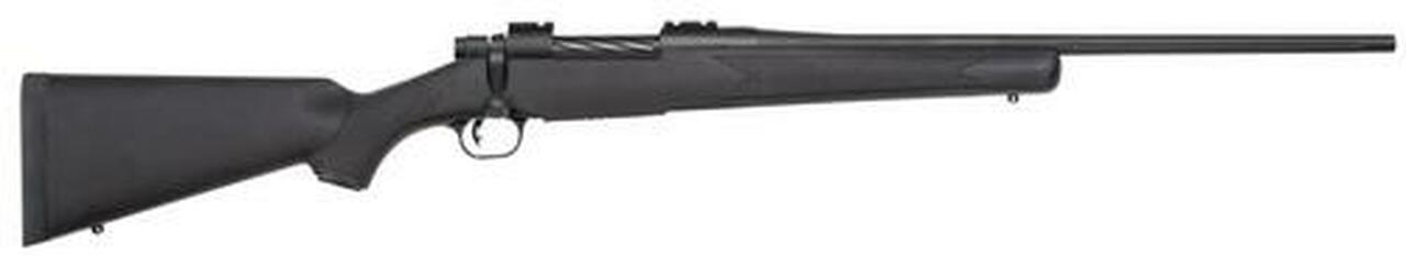 Mossberg Patriot Bolt 7mm Rem Mag 22" Barrel, Synthetic Black Stock Blued, 4rd