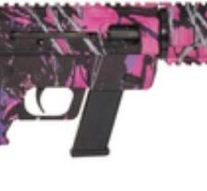 Just Right Carbine 45 ACP 16.25" Threaded Barrel Collapsible Stock Muddy Girl Camo Finish Fixed 10rd Glock Magazine - CA Compliant
