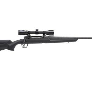 Savage Axis II XP Compact, 6.5 Creedmoor, 20" Barrel, Black Color, Black Polymer Stock, 4Rd, Detachable Box Magazine