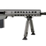 Barrett M107A1 50 BMG, 29" Barrel, Gray Cerakote Finish, Synthetic Stock, 10Rd, Front/Rear Flip Sights, 10Rd, 1 Magazine, Bipod, Pelican Hard Case