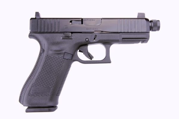 Glock 19 Gen5 9mm, 4" Threaded Barrel, nDLC Finish, Suppressor FS, 3x 15rd