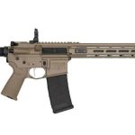 Springfield SAINT Victor AR-15, 223/5.56, 16" Barrel, Flat Dark Earth, 15" M-LOK Handguard, Flip Up Sights, 30Rd Mag