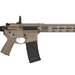 Springfield SAINT Victor AR-15, 223/5.56, 16" Barrel, Flat Dark Earth, 15" M-LOK Handguard, Flip Up Sights, 30Rd Mag