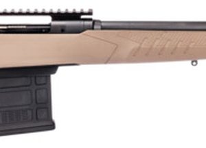 Savage 110 Tactical Desert, 6.5 PRC, 24" Threaded Barrel, Black Barrel and Action, Flat Dark Earth Polymer Stock, 8Rd,