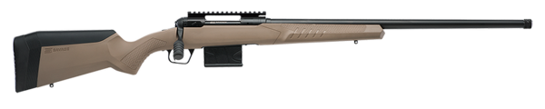 Savage 110 Tactical 300 Win Mag, 24" Barrel, Flat Dark Earth, Fixed AccuFit, Matte Black, 5rd