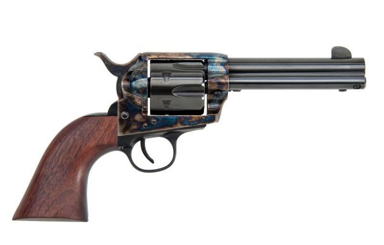 Traditions 1873 44 Mag, 4/75" Color-case Hardening, Wood