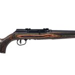 Savage A22 BNS-SR .22 LR, 18" Carbon Sporter Barrel, Timber Hardwood Laminate, 10rd
