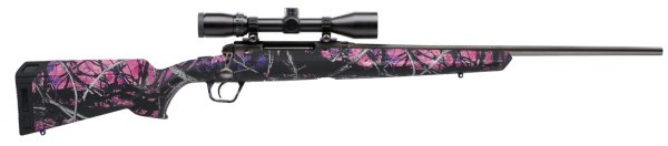 Savage Axis XP Compact 6.5 Creedmoor, 20" Barrel, Muddy Girl Matte Black, 4rd