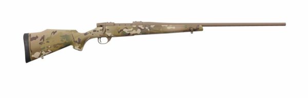 Weatherby Vanguard 25-06 Remington, 24" MultiCam Flat Dark Earth Cerakote, 5rd