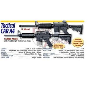 Rock River Arms Tactical CAR A4, A2 Carry Handle Assembly, 223/5.56