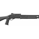 EAA AKKAR, Pump, 12 Ga, 3.5" Chamber, 18.5" Barrel, Black, Synthetic Tactical Stock, 5 Round