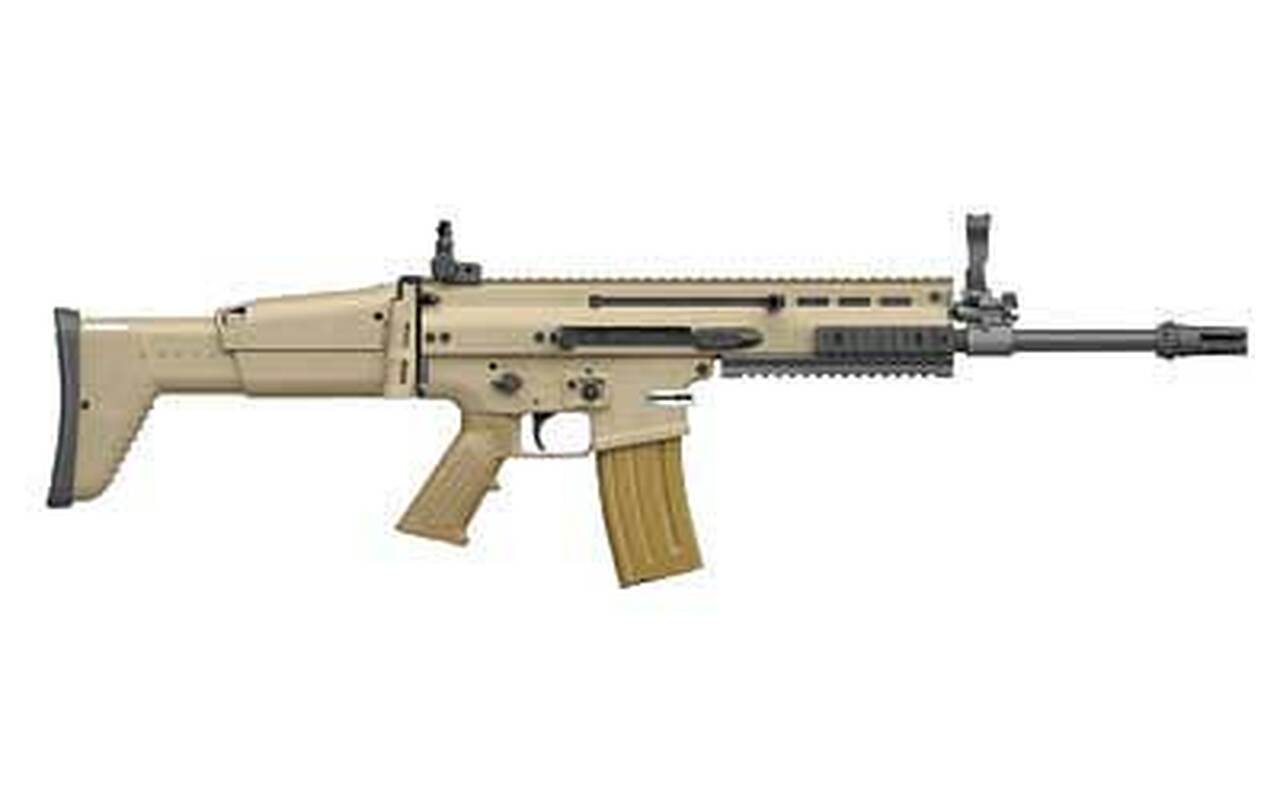 FN SCAR 16S .223/5.56 16" Hard Chromed Barrel Side Folding Stock Flat Dark Earth 10rd Mag