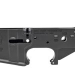 Grey Ghost Cornerstone Forged Lower AR Platform, Multi-Caliber, Black, Hardcoat Anodized