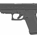 Glock G48 MOS Compact 9mm, 4.17" Glock Marksman Barrel, Fixed Sights, Black, 10rd
