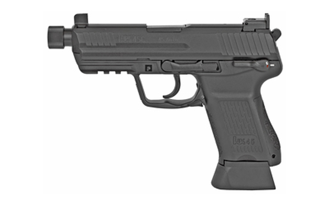 Hk45 Compact Tactical (V1) Da/Sa, Safety/Decocking Lever on Left, two