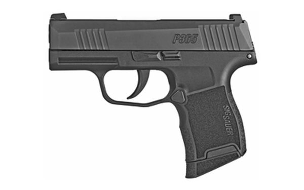 Sig P365, Striker Fired, 9mm, 3.1" Barrel, Polymer Frame, Black, XRay3 Day/Night Sights, 1 Magazine, Coupon In Box For 1 Magazine,