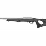 T/C Arms Performance Center T/CR22 22 LR Picatinny Rail 20" Black Hogue OverMolded Thumbhole Stock Satin Stainless