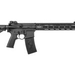 Troy SPC A4 223 Rem/556mm, 16" Barrel, Black, Magpul Collapsible Stock, Flip Sights, 30rd