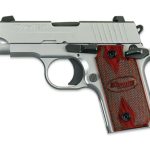 SIG P238 'HDW' 380 ACP Nite Sites Rosewood Grips