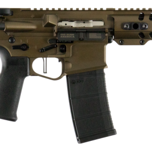 Patriot Ordnance Factory Renegade Plus 5.56x45mm NATO 10.50" 30+1 Burnt Bronze Mission First Battlelink Stock Black Polymer Grip