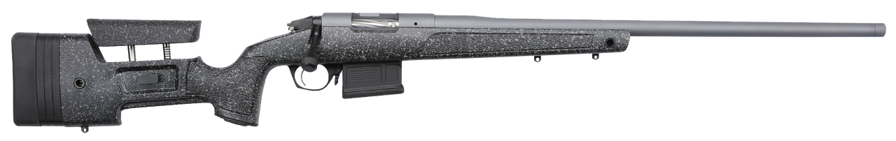 Bergara HMR Pro 300PRC, 24" Threaded Barrel, Gray, Mini-Chassis, 5Rd, Aics Style Detachable Magazine, Triggertech Trigger, Premier Action