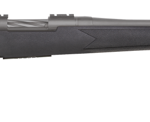 Mossberg Patriot Synthetic 25-06 Rem, 22" Barrel, Black Stock, Stainless Steel Cerakote, 5rd