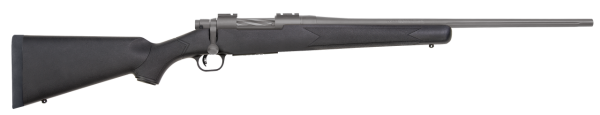 Mossberg Patriot Synthetic 25-06 Rem, 22" Barrel, Black Stock, Stainless Steel Cerakote, 5rd