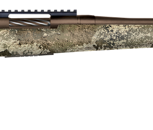 Mossberg Patriot Predator 22-250 Rem, 22" Threaded Barrel, TrueTimber Strata Stock, Brown, 5rd