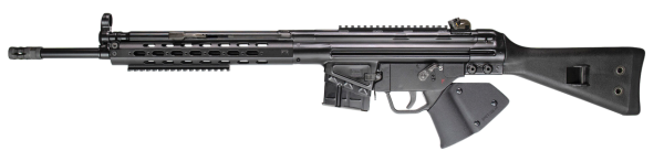 PTR 91 FR .308 Win/7.62mm 18" Match Grade Bull Barrel Threaded 5/8x24, Powdercoat Finish Black, Fixed Stock 10rd California Compliant