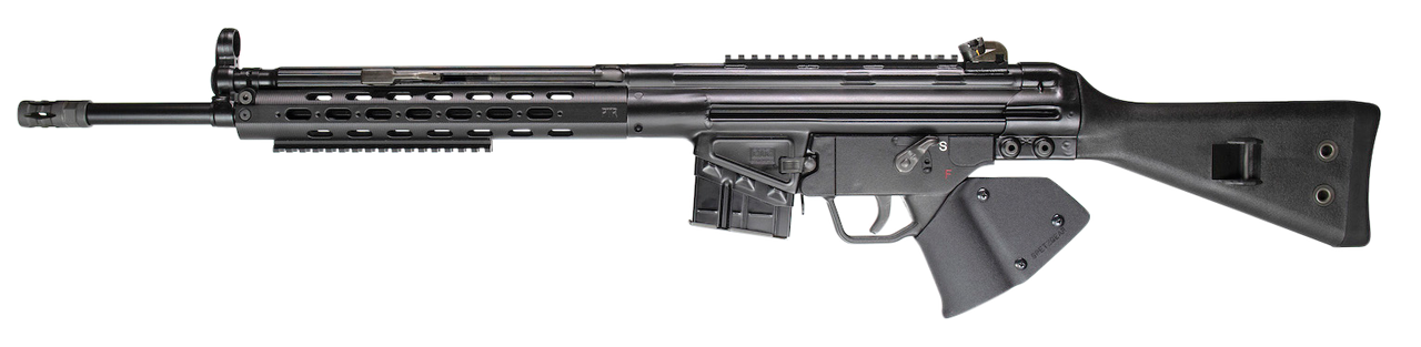 PTR 91 FR .308 Win/7.62mm 18" Match Grade Bull Barrel Threaded 5/8x24, Powdercoat Finish Black, Fixed Stock 10rd California Compliant