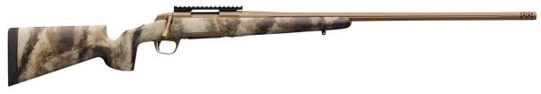 Browning X-Bolt Hells Canyon Speed Long Range 6.5 PRC 4+1 26" A-TACS AU Camo Fixed McMillan Game Scout Stock Burnt Bronze Cerakote Right Hand Muzzle Brake