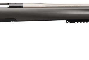 Browning X-Bolt Max Varmint/Target 204 Ruger, 26" Barrel, Matte Black Satin Gray, Fixed Max Adjustable Comb Stock, Black, 5rd