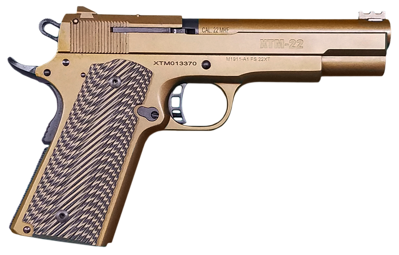 Rock Island XTM-22 .22 Mag, 5" Barrel, Burnt Bronze, 15rd