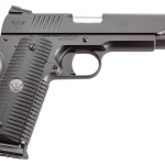 Wilson Combat, ACP, Semi-automatic, 1911, Full Size, 45ACP, 5" Barrel, Black Armor Tuff Finish, Red Fiber Optic Sights, Manual Safety, 8Rd
