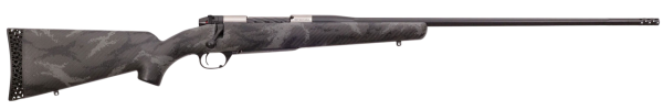 Weatherby Mark V Back Country Titanium 257 Weatherby Mag, 26" Barrel, Carbon Fiber Gray Sponge Patterns, Graphite Black Cerakote, 3rd