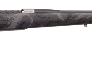 Weatherby Mark V Back Country Titanium, 300 Weatherby Magnum, 28" Barrel, Steel Barrel, Black Grey And Titanium, Carbon Fiber Stock, 3rd