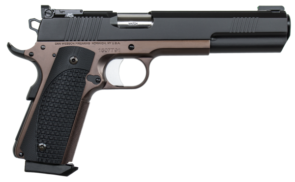 Dan Wesson Bruin 10mm Auto 6.03" Barrel Bronze Duty Finish Stainless Steel Brown G10 Grip 8rd