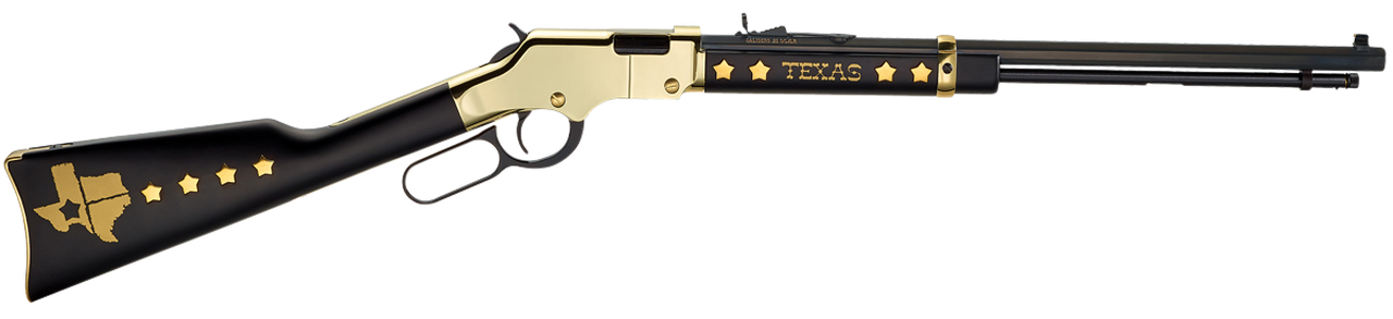 Henry Golden Boy 22LR Texas Tribute, 20" Octagon Barrel, Brass Receiver, Walnut Stock, Adjustable Sights, 16rd