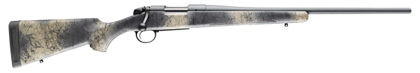 Bergara Wilderness Hunter 300 Winchester Magnum, 24" Barrel, Sniper Gray Cerakote, Wilderness Synthetic Stock, 3Rd, Hinged Floor Plate