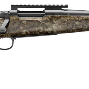 Remington Seven 308 Winchester, 16.5" Threaded Barrel, Externally Adjustable X Mark Pro Trigger, Mossy Oak Bottomland Camo Stock, 4rd