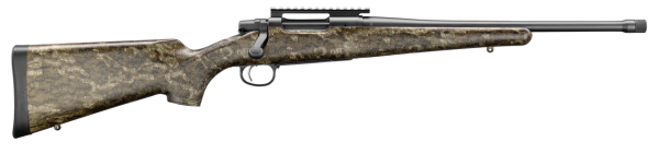 Remington Seven 308 Winchester, 16.5" Threaded Barrel, Externally Adjustable X Mark Pro Trigger, Mossy Oak Bottomland Camo Stock, 4rd