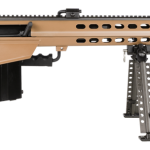 Barrett 82A1 416 Barrett, 29" Fluted Barrel, Coyote Finish, Carry Case, Monopod, 10rd